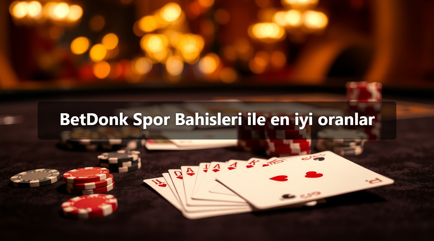 BetDonk Spor Bahisleri ile en iyi oranlar